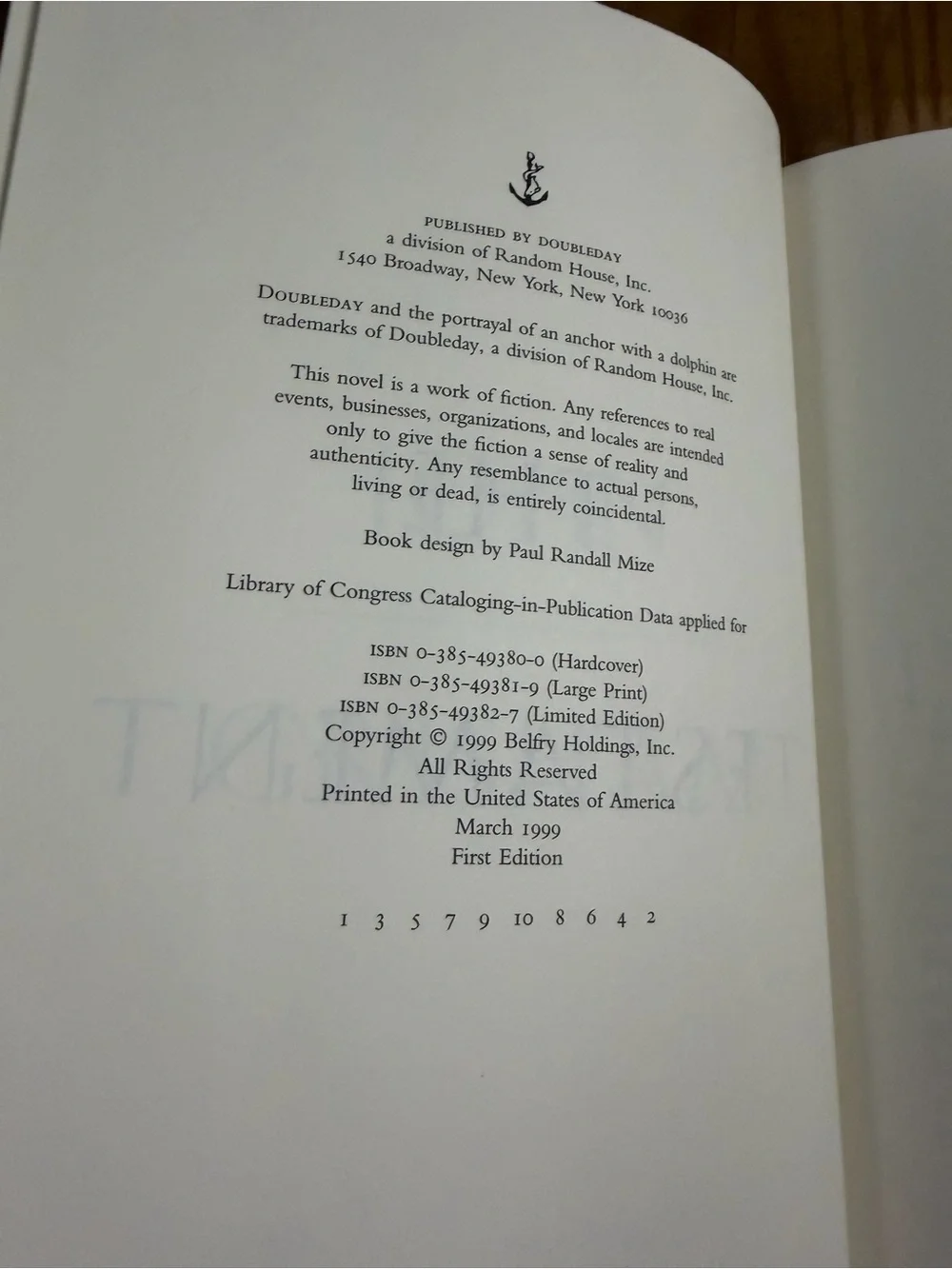John Grisham testament by
